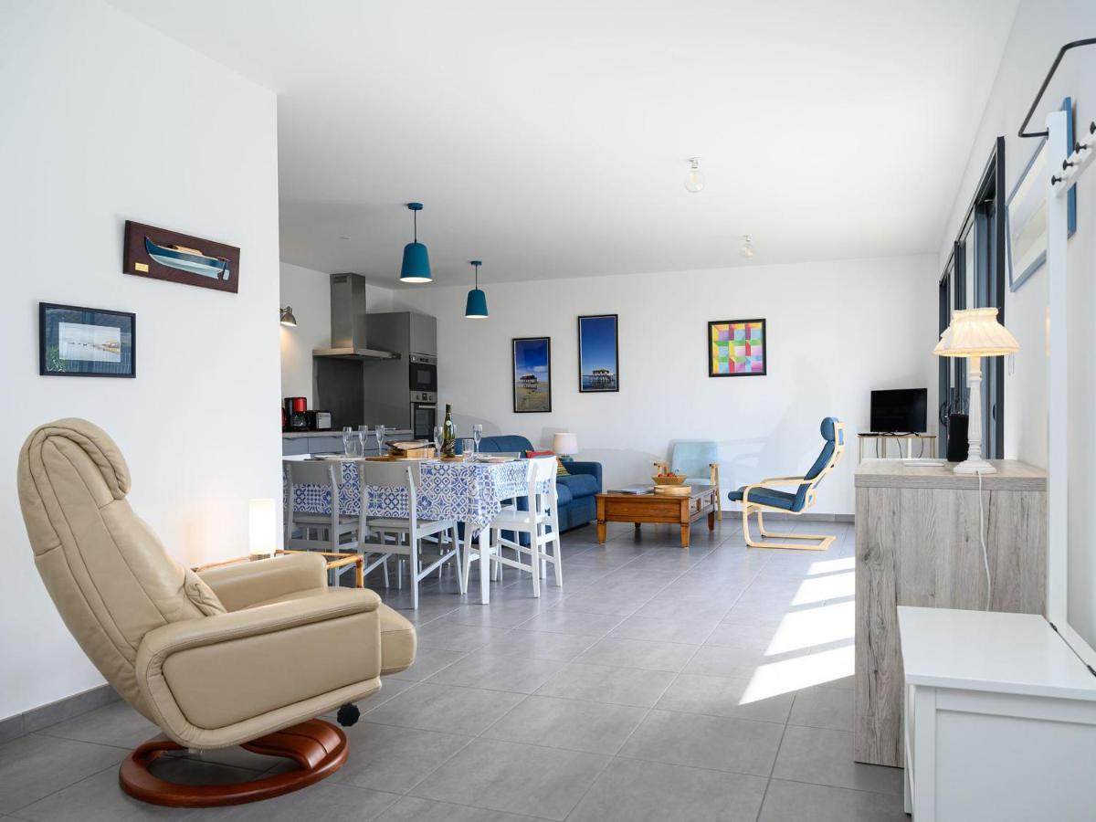 Maison Moderne Pres Plage Aiguillon - 2 Chambres, Terrasse, Jardin, Parking - Calme Et Confort - Fr-1-420-63 Arcachon Bagian luar foto